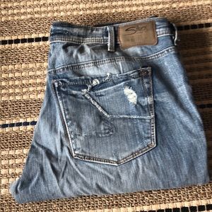 Silver Jeans Boyfriend. Size 14x27